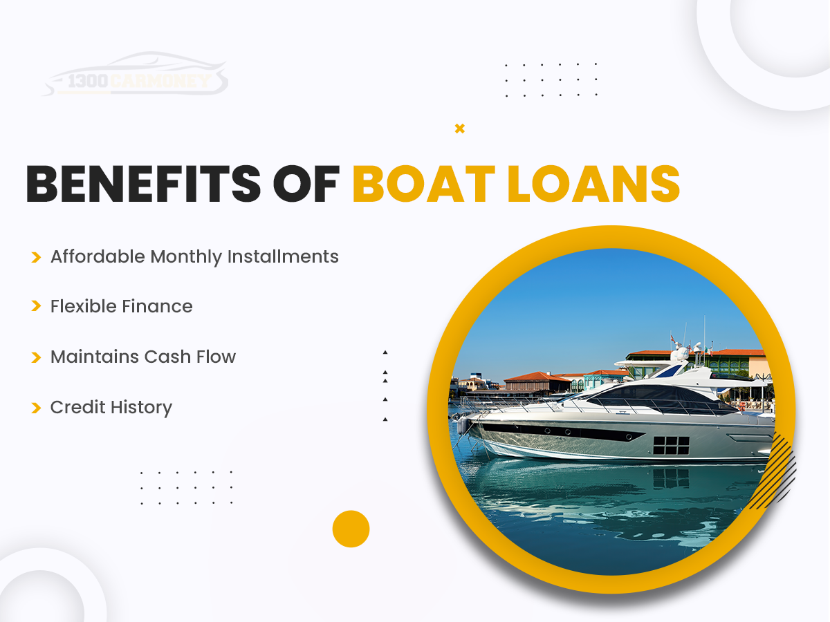 Choose the best boat loans in Australia 1300Carmoney